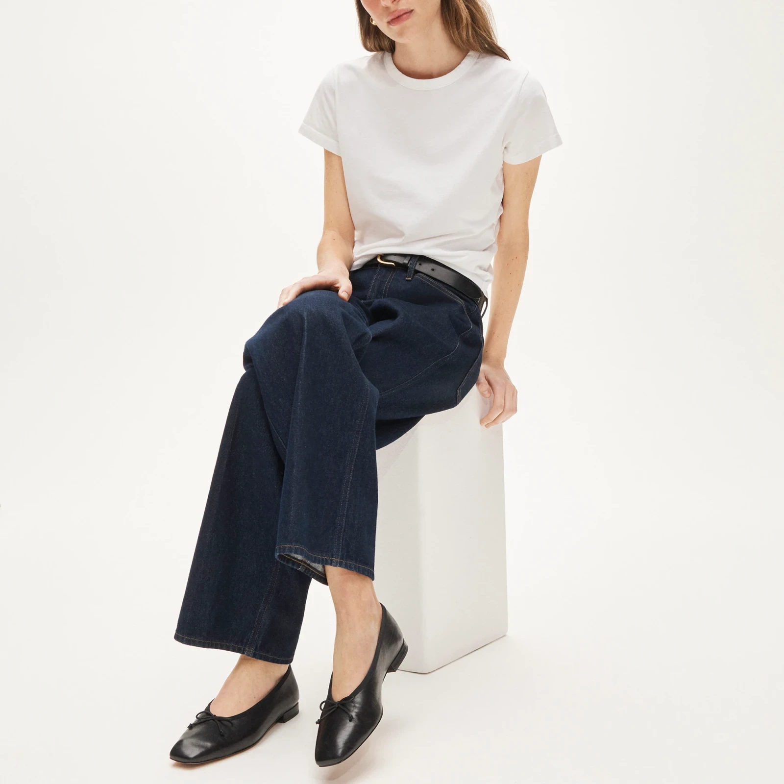 Sophie ballet flats in leather