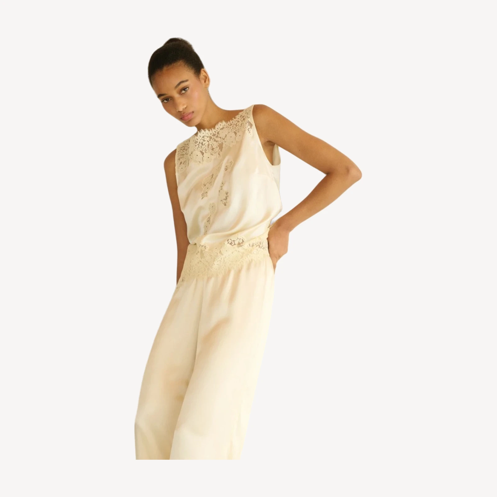 VIVIANE TOP -- SEA SALT