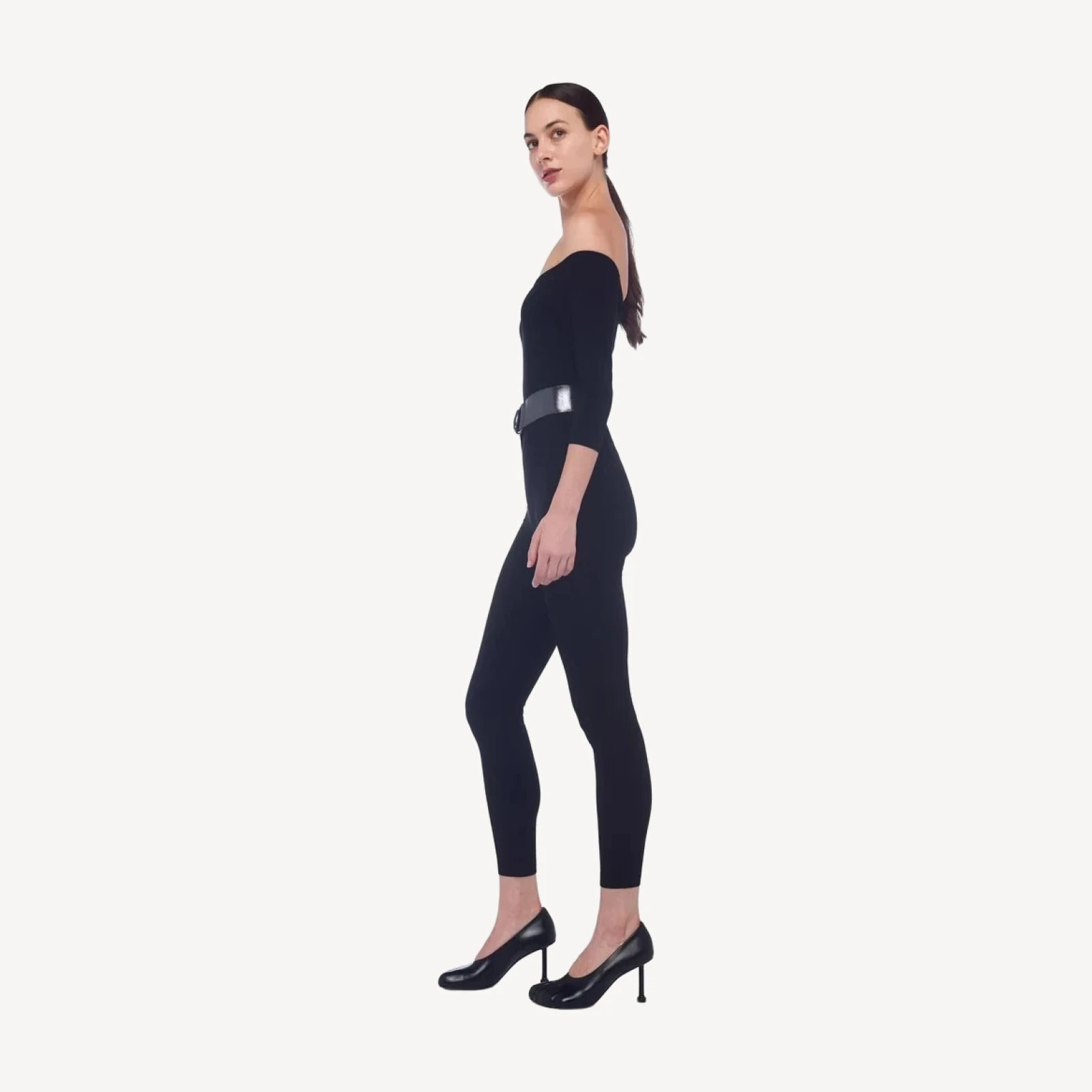 OFF SHOULDER CATSUIT