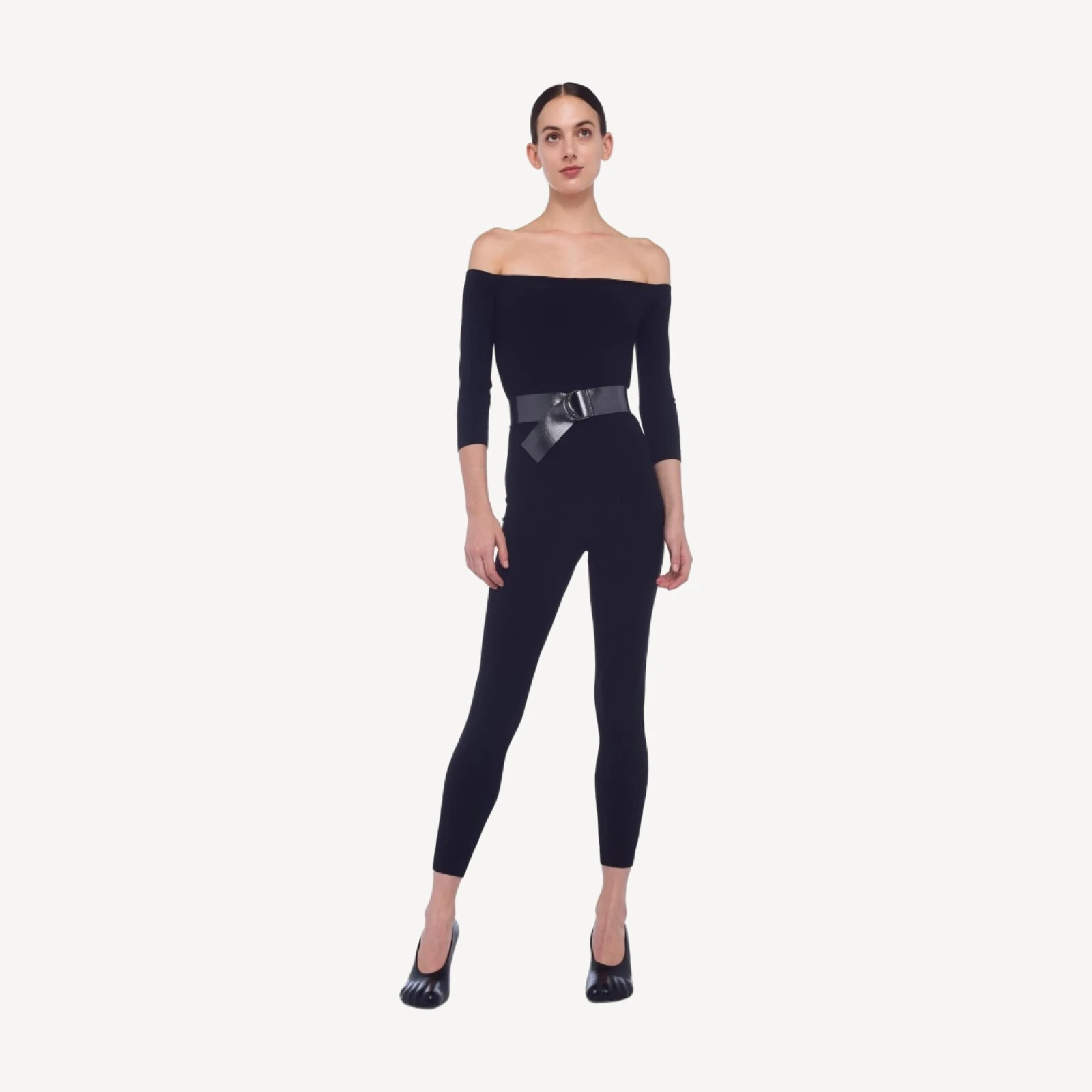 OFF SHOULDER CATSUIT
