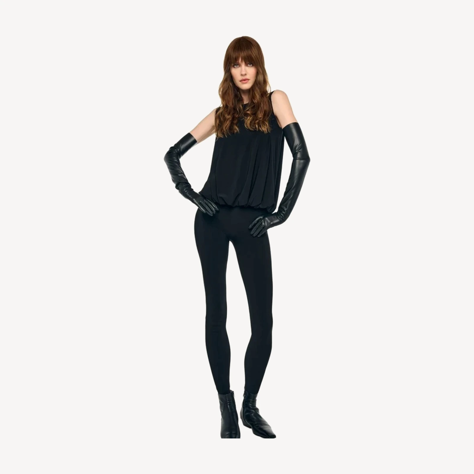 LEGGING WITH FOOTIE W.O WAISTBAND