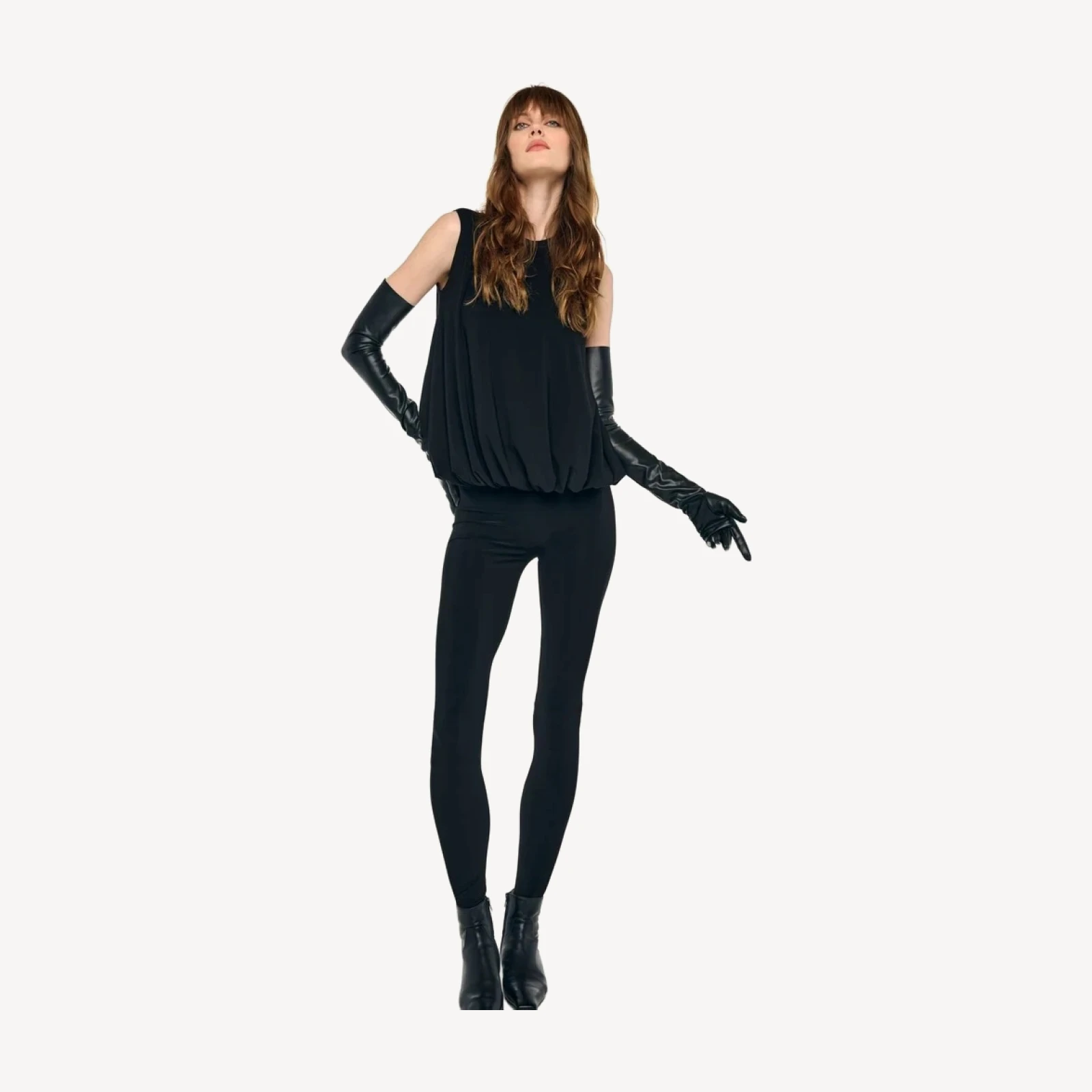 LEGGING WITH FOOTIE W.O WAISTBAND
