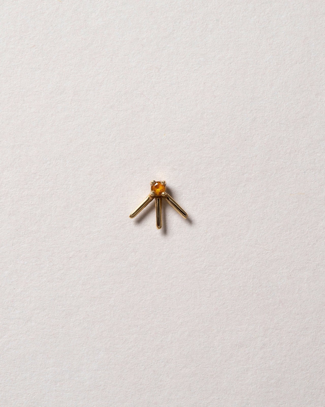 Sun Ray Stud Earring Single