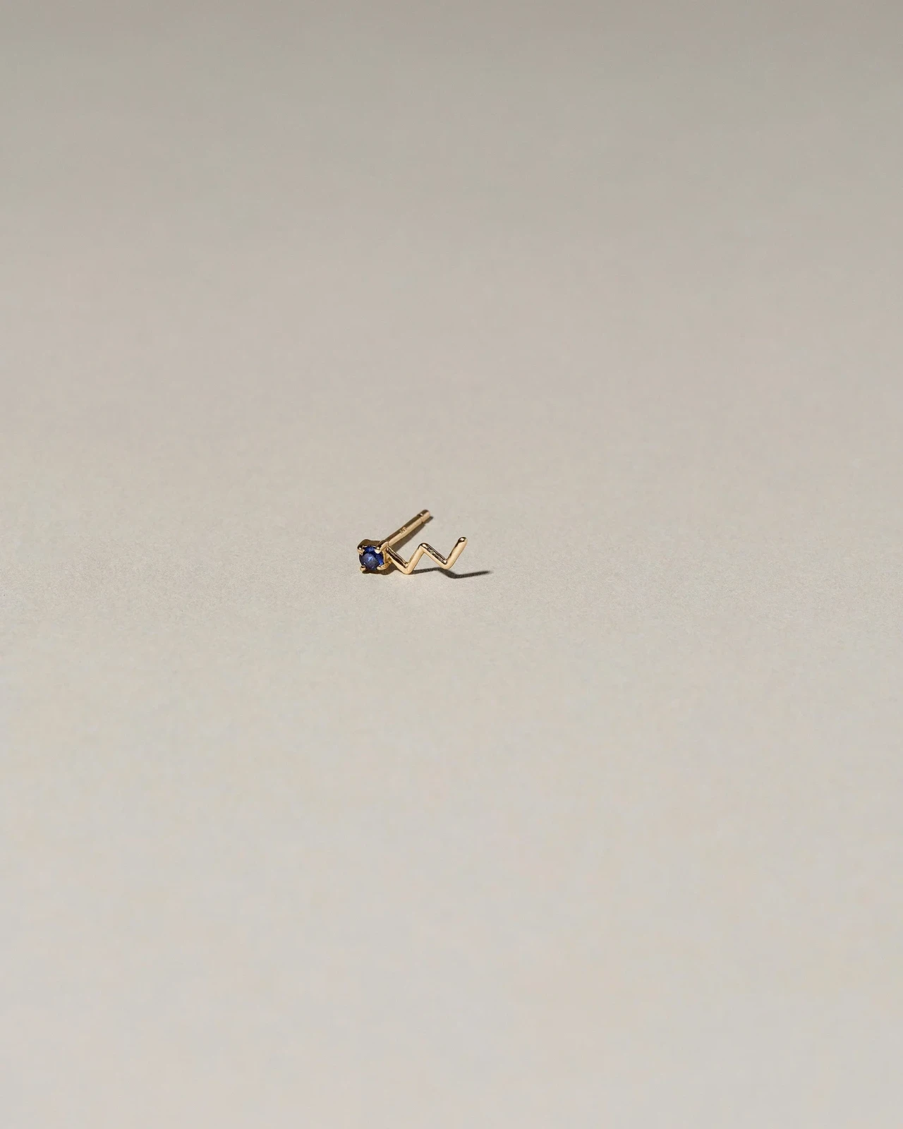 Lightning Stud Earring Single
