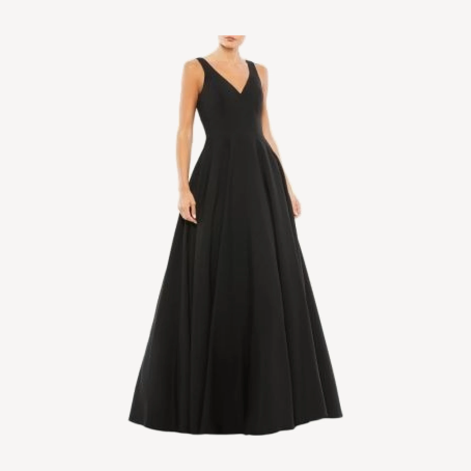 Mac Duggal Classic Sleeveless A-Line Ballgown