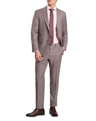 Ted Baker Winter Modern Fit Sharkskin Mauve Suit Pants, photo 2