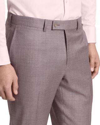 Ted Baker Winter Modern Fit Sharkskin Mauve Suit Pants, photo 4