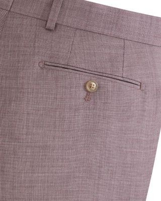 Ted Baker Winter Modern Fit Sharkskin Mauve Suit Pants, photo 5