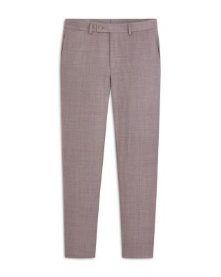 Ted Baker Winter Modern Fit Sharkskin Mauve Suit Pants, photo 6