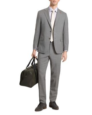 Ted Baker Winter Modern Fit Gray & White Stripe Suit Pants, photo 2