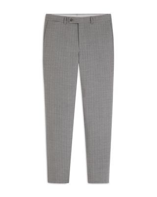 Ted Baker Winter Modern Fit Gray & White Stripe Suit Pants, photo 5