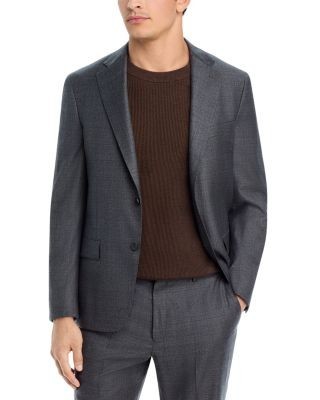Vince Brushed Plaid Regular Fit Suit Jacket, photo 3