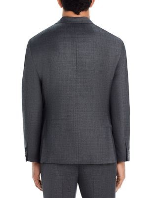 Vince Brushed Plaid Regular Fit Suit Jacket, photo 4