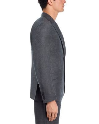 Vince Brushed Plaid Regular Fit Suit Jacket, photo 6
