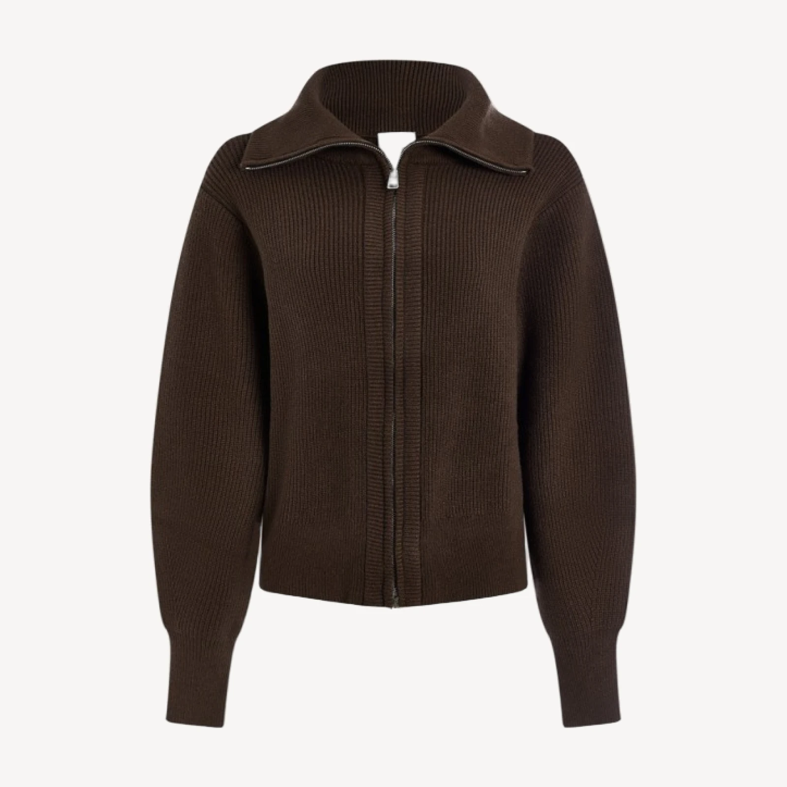 Enrico Zip-Through Knit Jacket