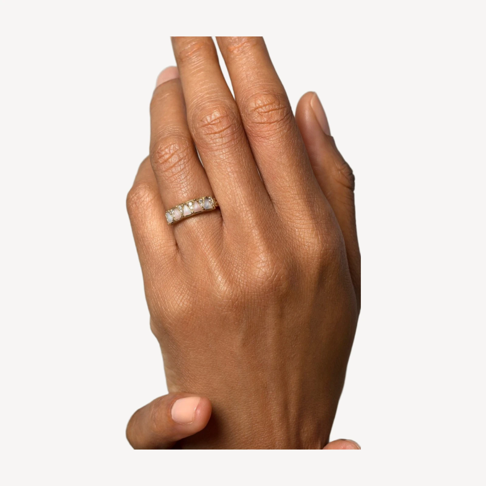 Five Triangle Ring - Pastel Mega