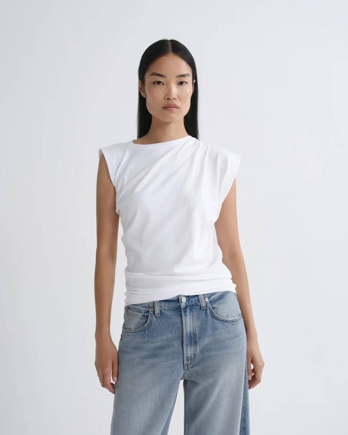 Beth Tee in White