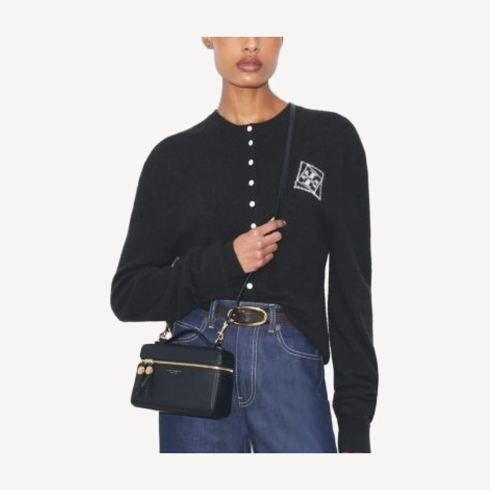 Tory Burch Slim Leather Top Handle Bag