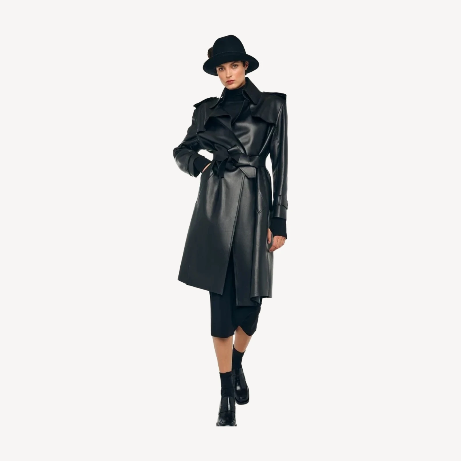DOUBLE BREASTED TRENCH