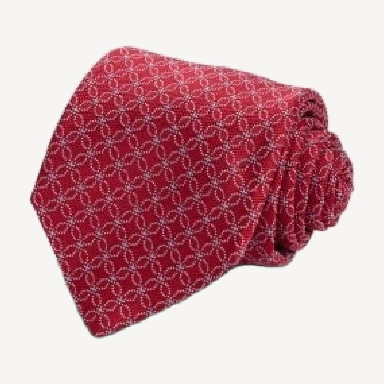 David Donahue Silk Classic Floral Tie