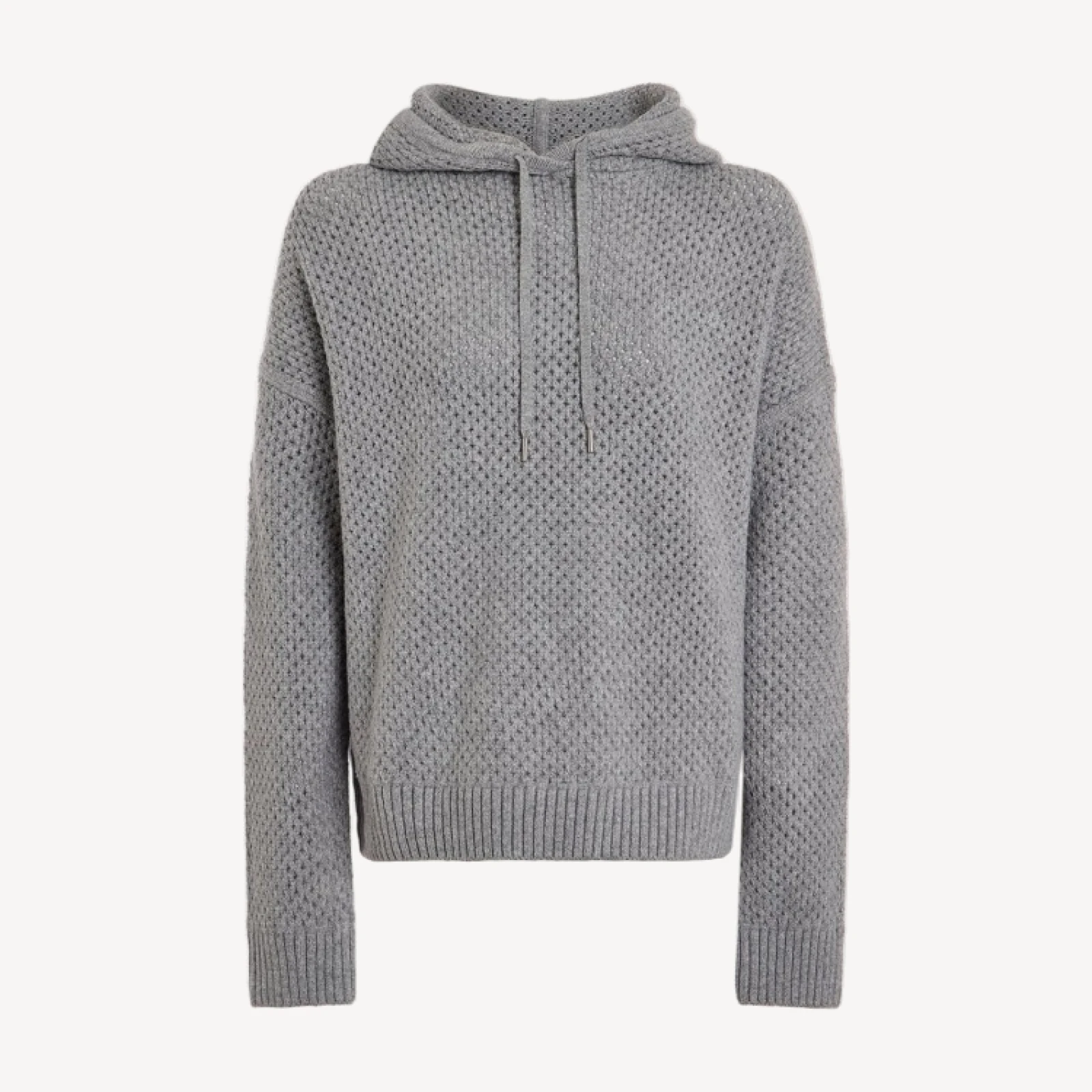 Melchie Relaxed Knit Hoodie