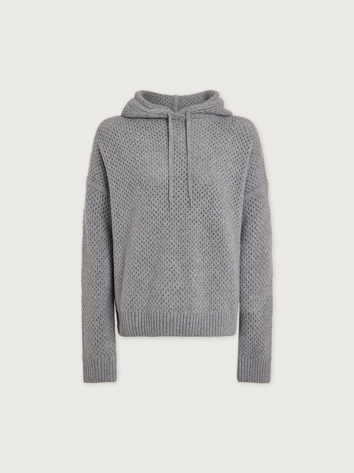 Melchie Relaxed Knit Hoodie