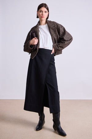 Ria Cropped Back Jacket