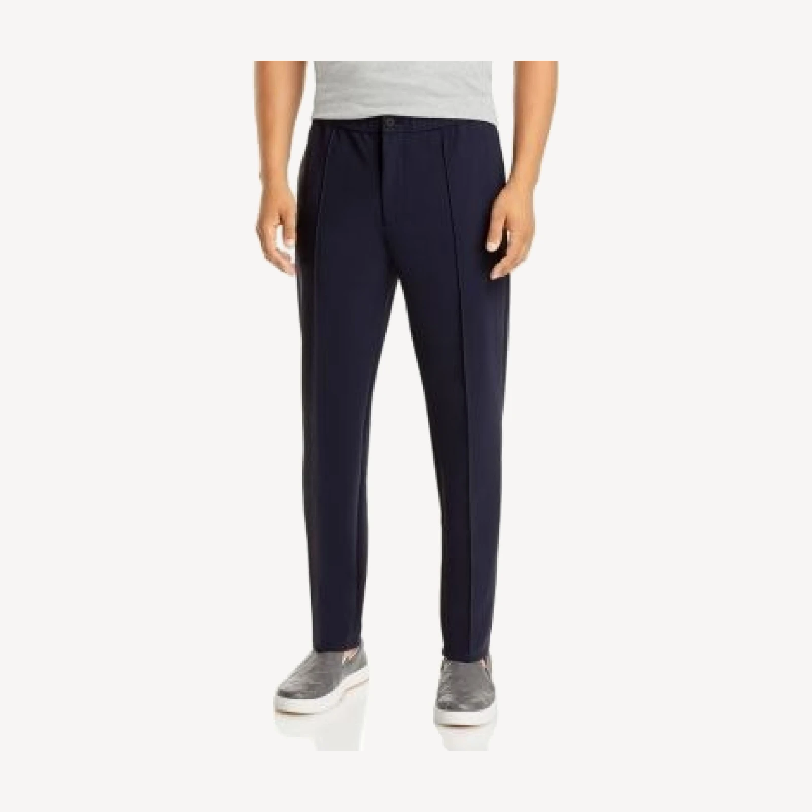 Theory Curtis Draw Pant in Precision Ponte