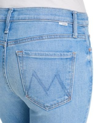 Mother Lil Doozy Mid Rise Wide Leg Jeans in Room Service