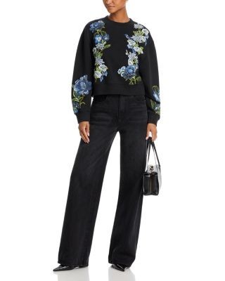 Alice and Olivia Russell Embellished Sweatshirt, photo 2