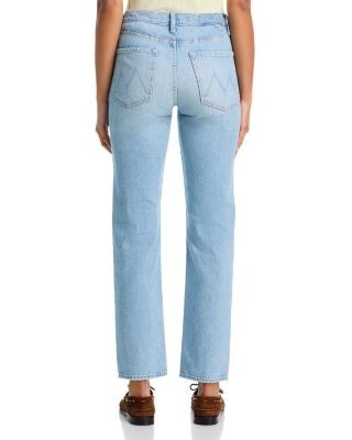 Mother The Tomcat Skimp Straight Jeans in Head Rush