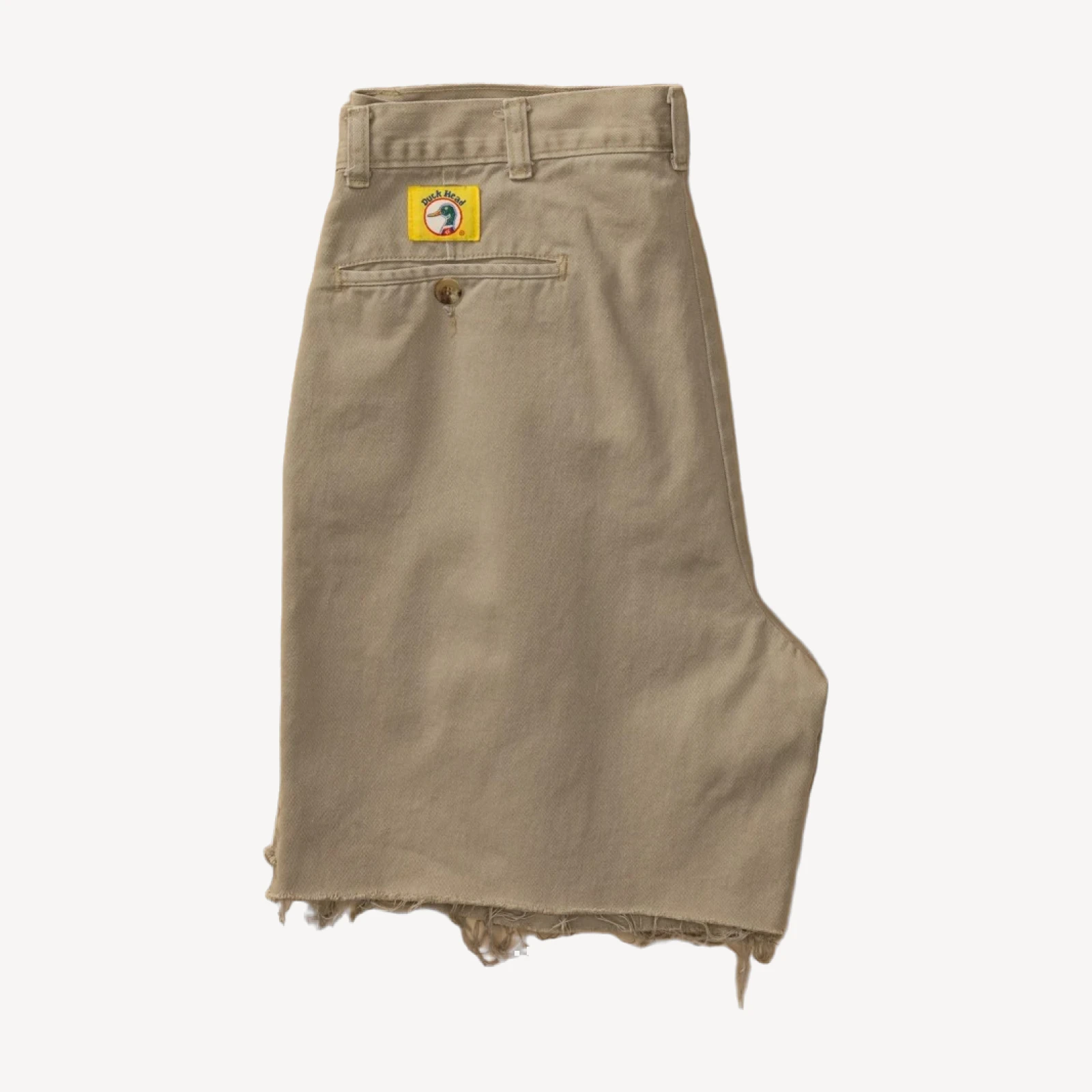 Pleated Cut Off Chino Short 33W - Duck Head Vintage