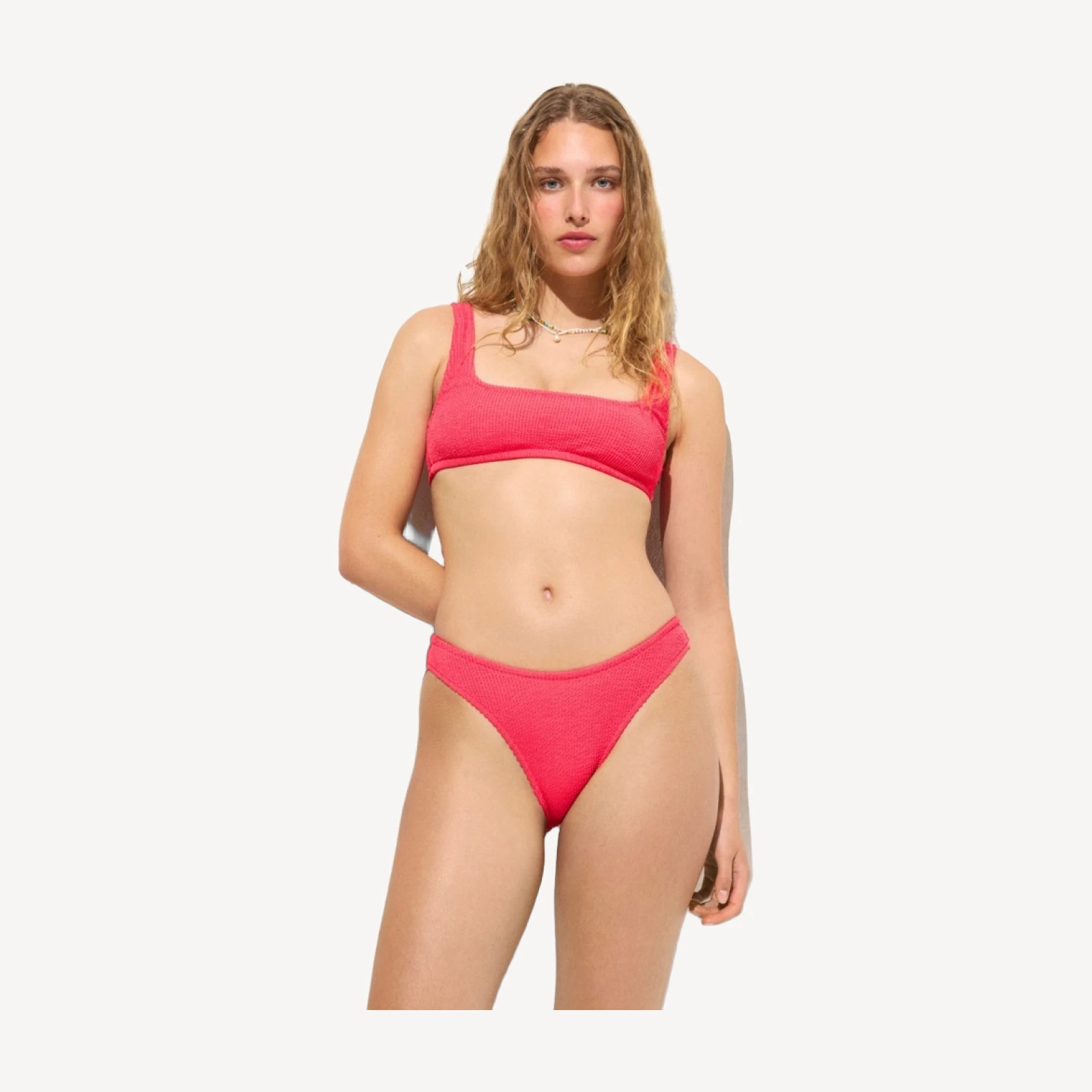 Sunny scrunchie bikini bottom