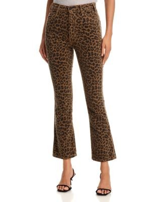 Mother The Hustler Mid Rise Flood Jeans in Leap Year