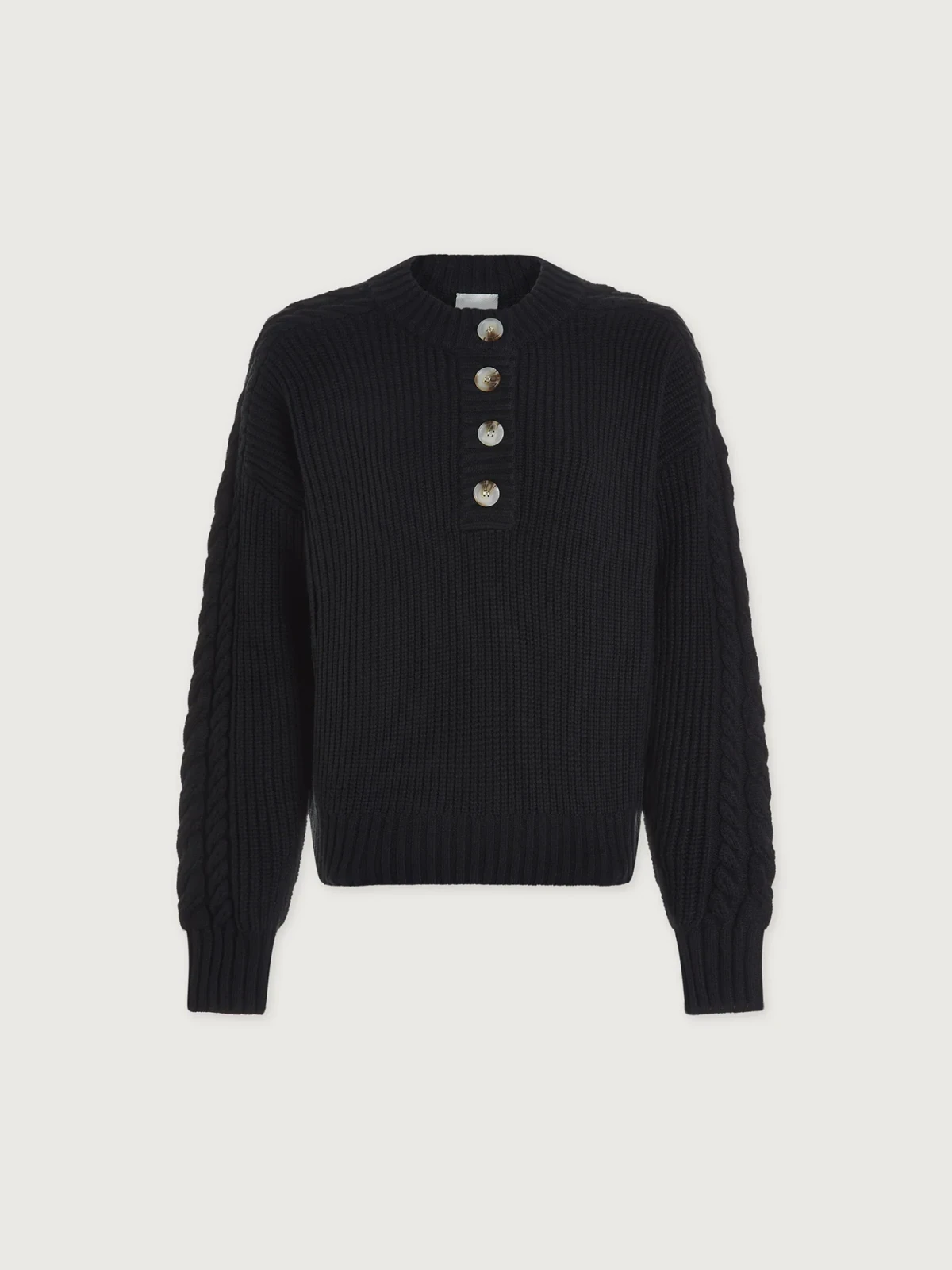 Vera Button Neck Sweater