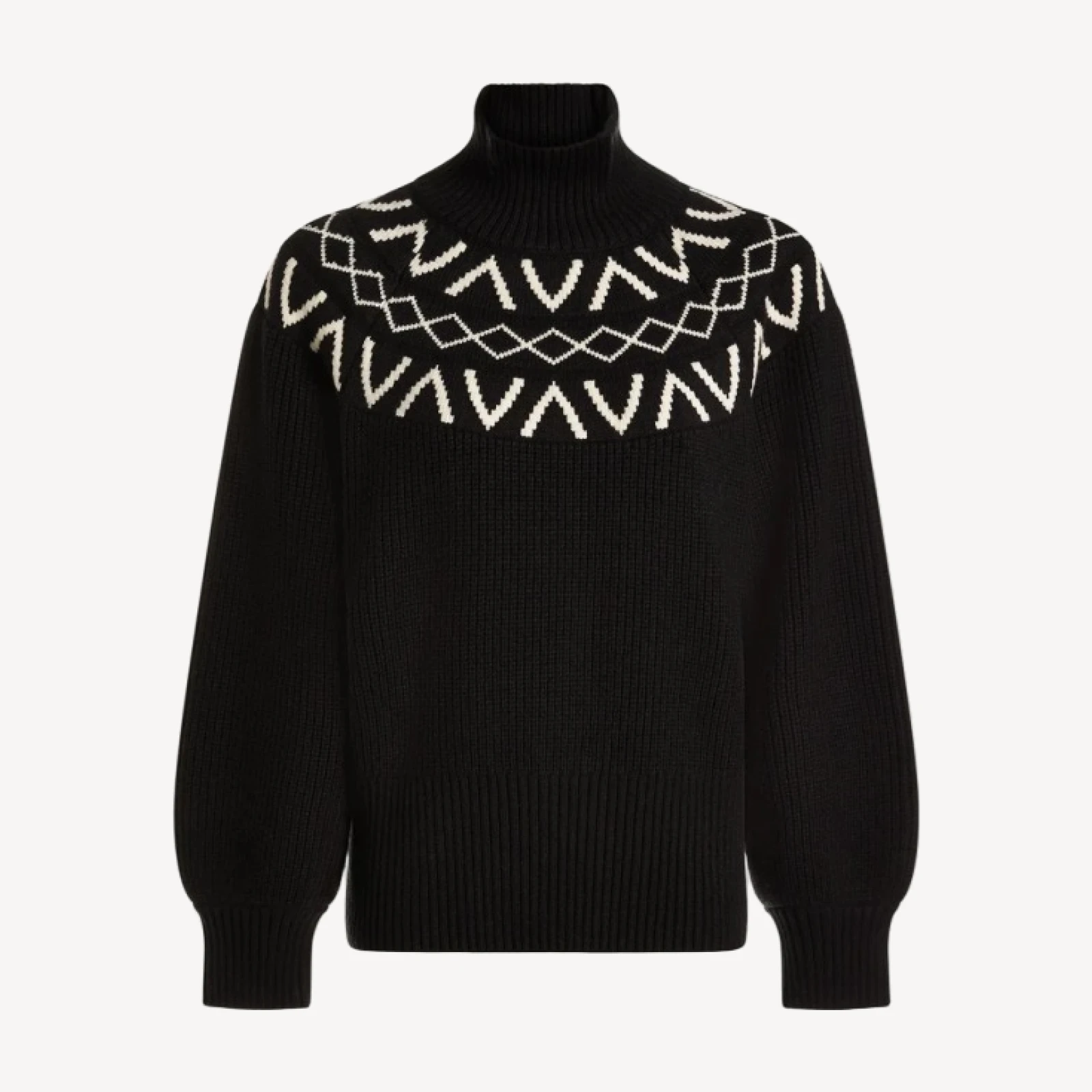 Marcie Fairisle Yoke Knit