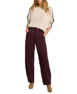 Mint Velvet Women's Cotton Blend Batwing Jumper, photo 2