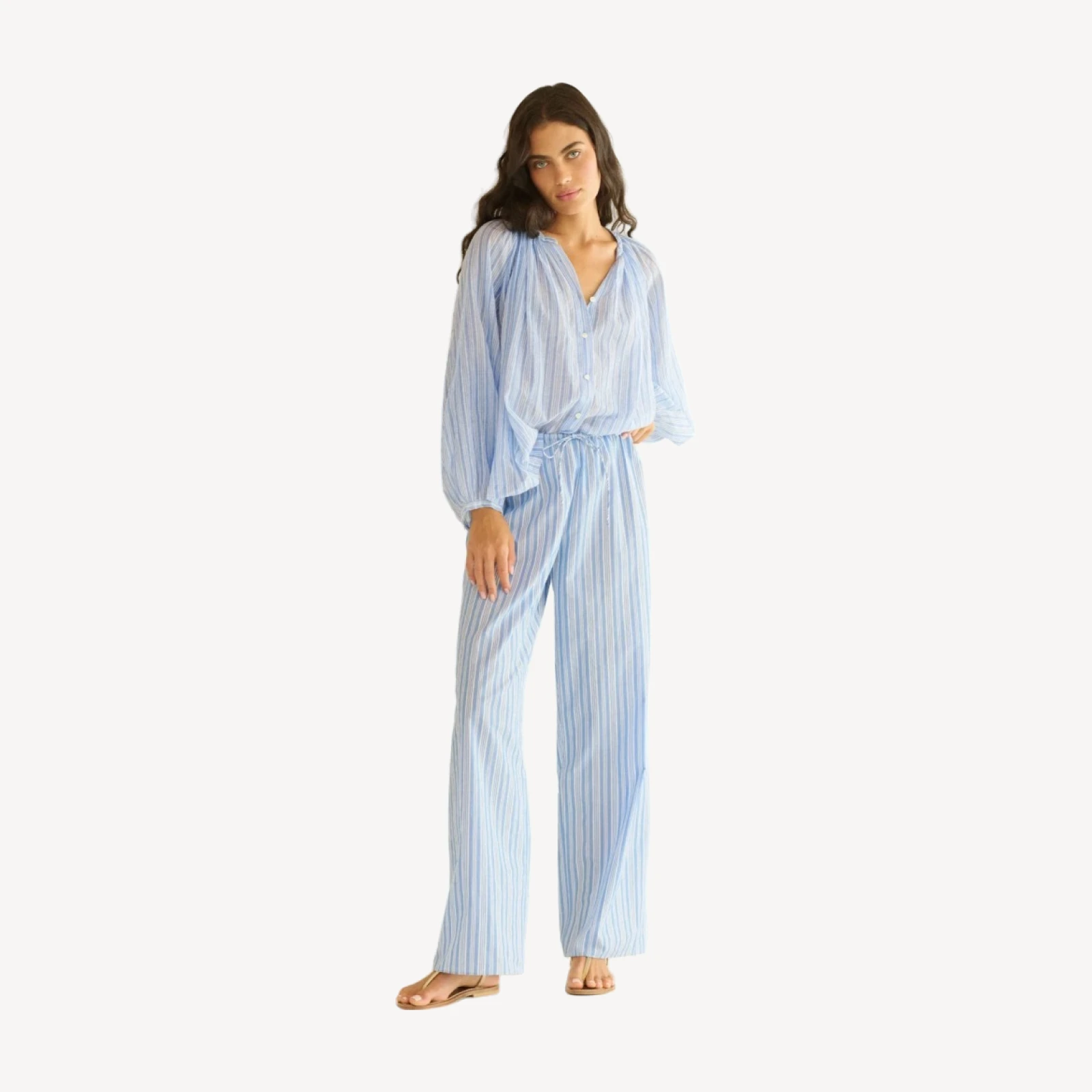 JONIE TOP -- SALERNO STRIPE