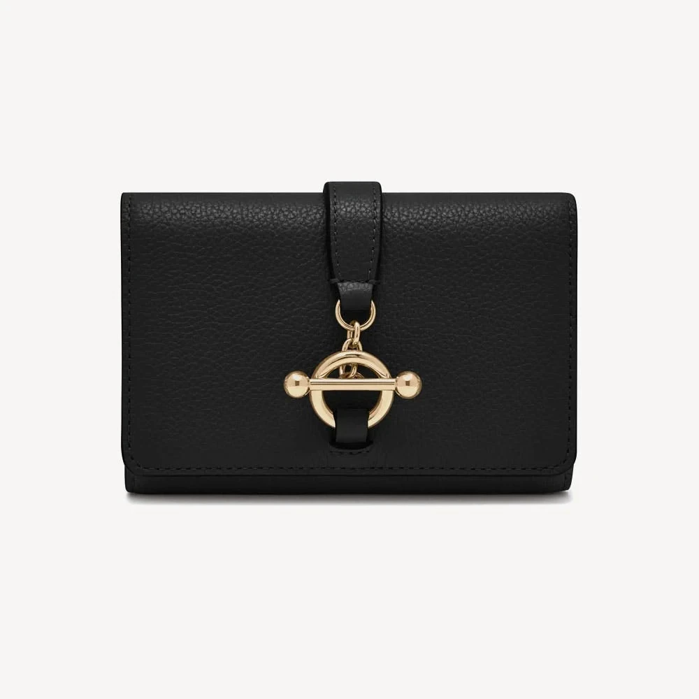 Kite Medium Trifold Wallet - Black