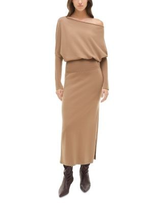 Simkhai Janese Off The Shoulder Midi Dress