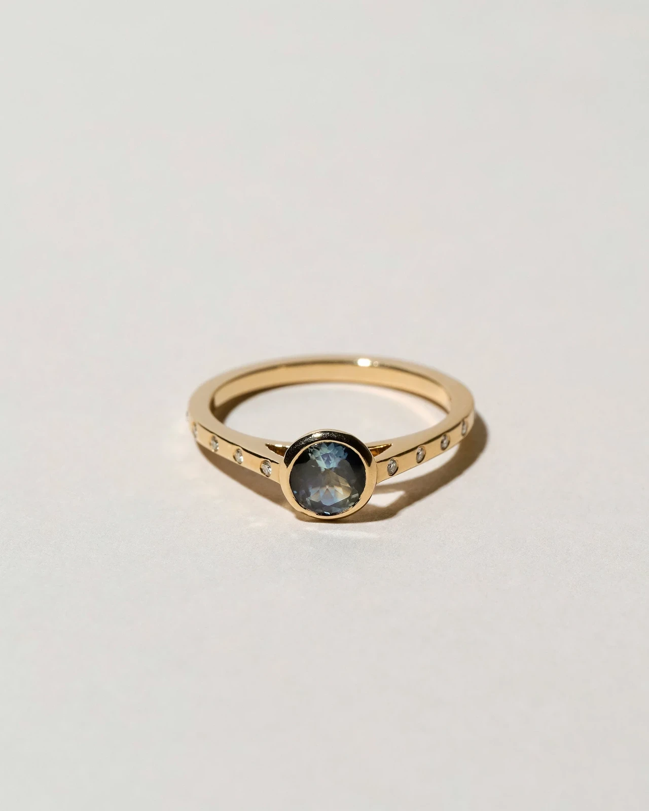 Calatrava Ring - Blue Sapphire