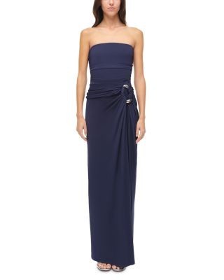 Simkhai Emma Sleeveless Bustier Gown