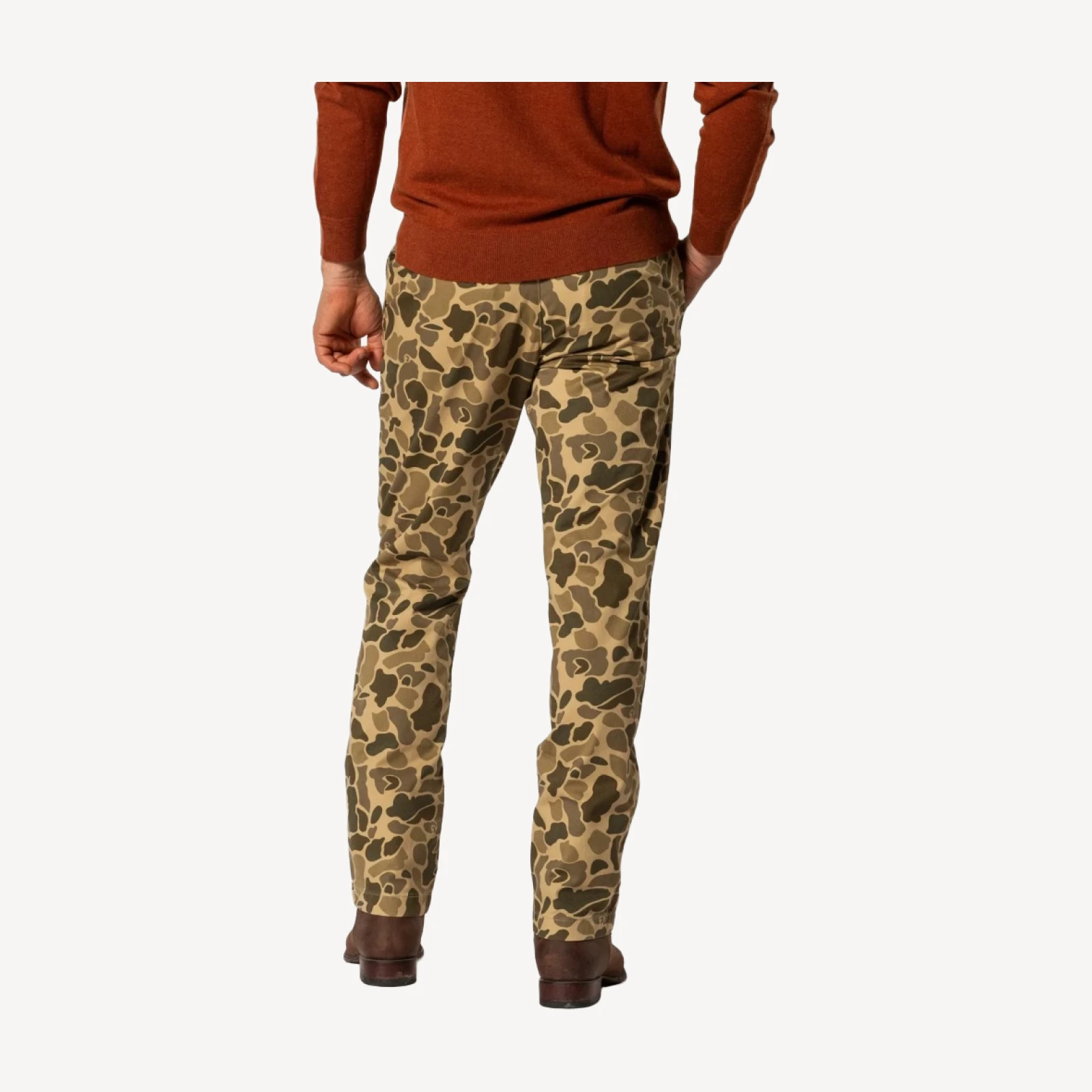 Classic Fit Gold School Chino - Original Khaki Camo