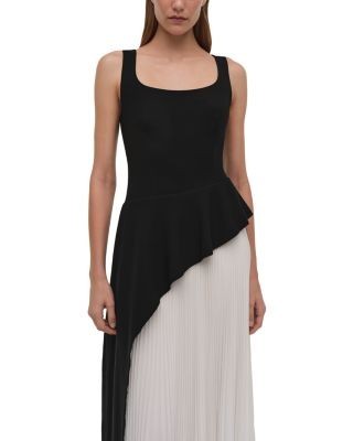 Simkhai Zayla Sleeveless Asymmetric Dress