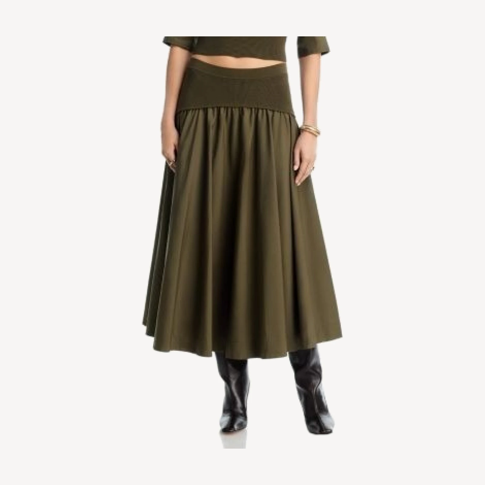 Simkhai Ovie Midi Skirt