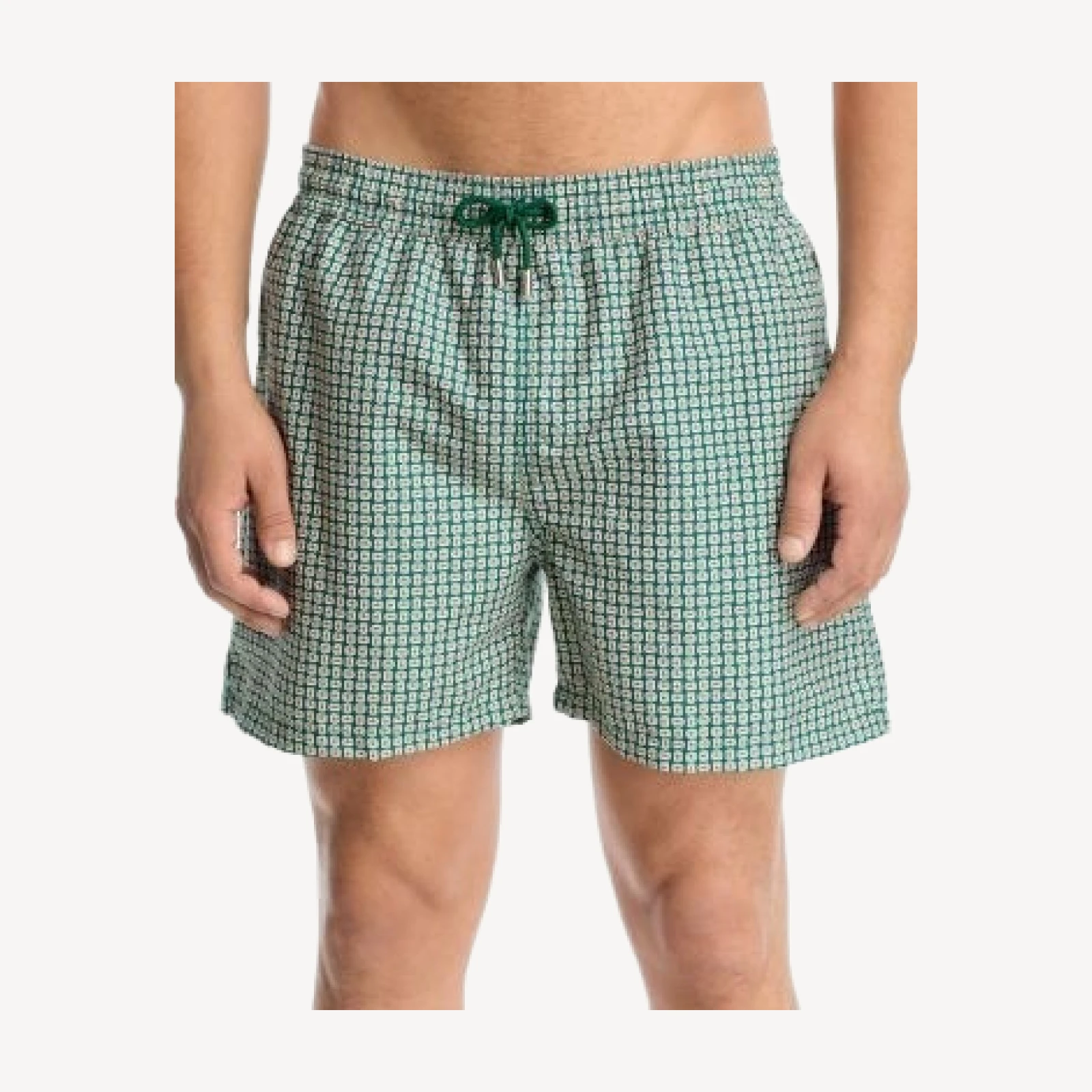 Simkhai Men's Lowell Patterned Swim Trunks