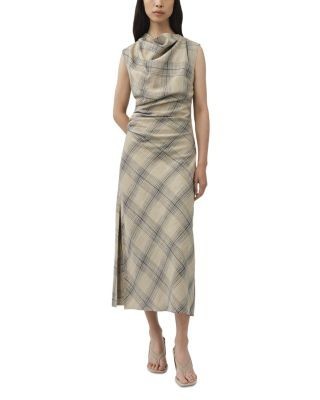 Simkhai Burke Draped Midi Dress