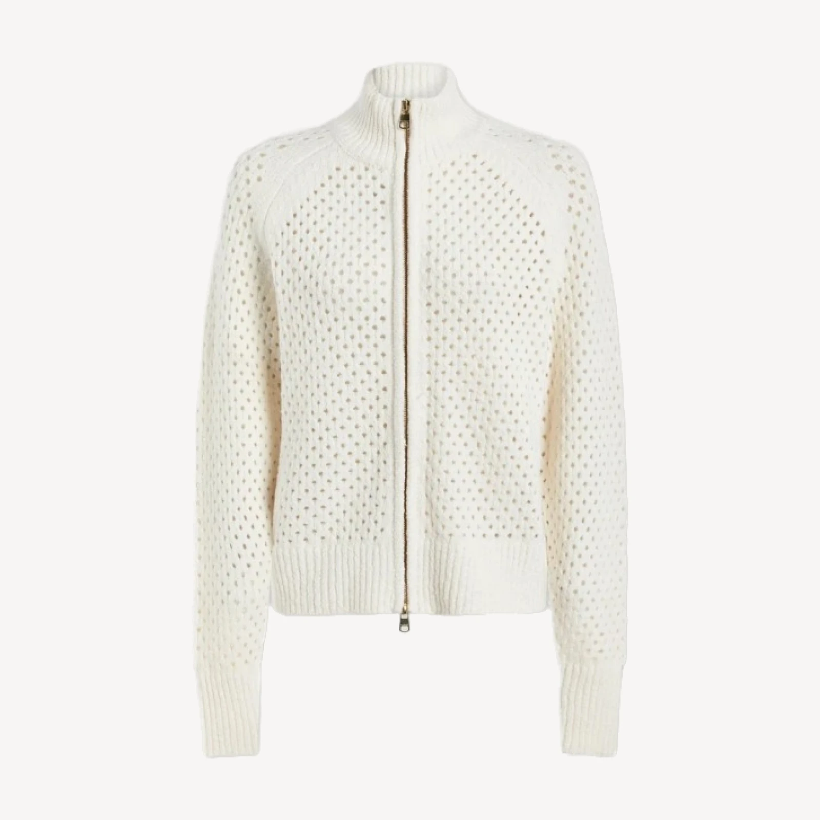 Mandy Boucle Zip-Through Knit