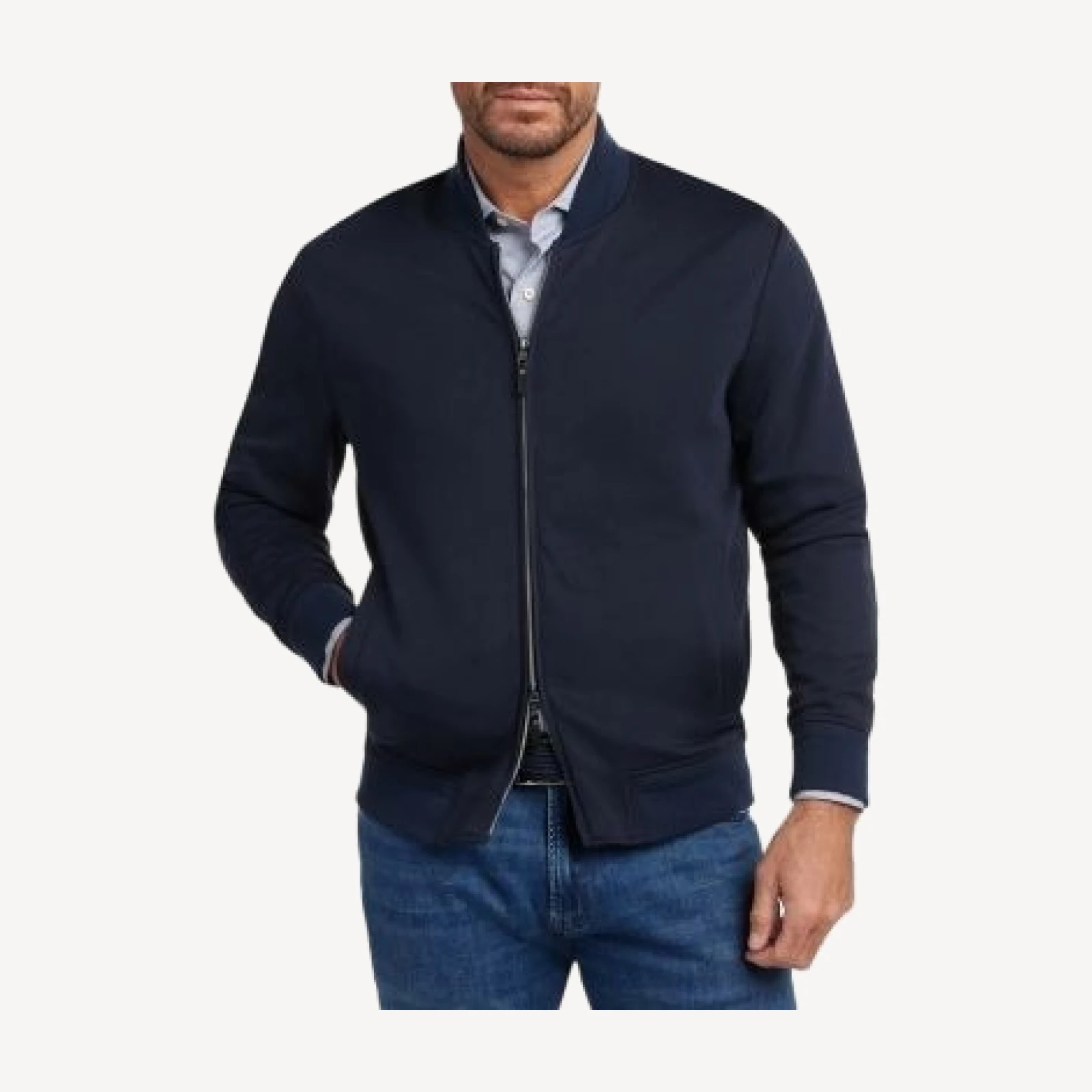 David Donahue Cruiser Cotton Bomber Jacket