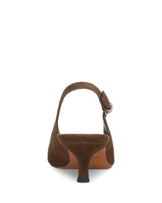 Vince Women's Sabra Suede Slingback Pumps, photo 3